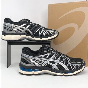 Asics Gel-Kayano 20 Black Pure Silver 1203A388-001 Men’s Sneakers - Size 8